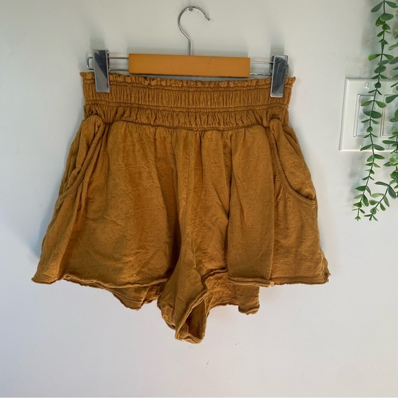 Anthropologie Pants - Daily Practice by Anthropologie Kimberly Shorts Mustard Yellow Size XS